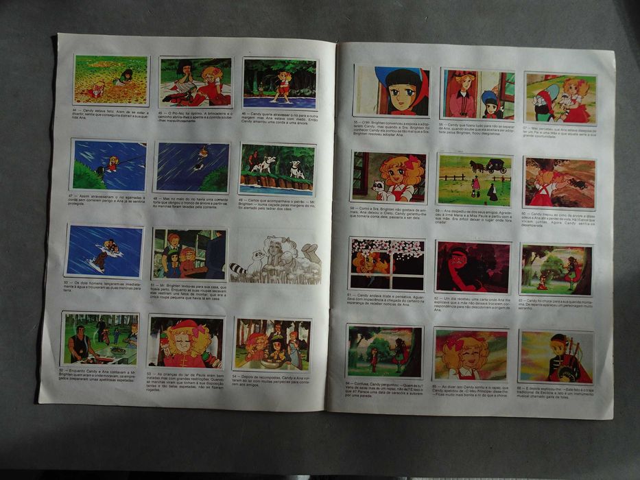Caderneta de cromos completa Candy Candy - Disvenda