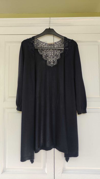 Granatowy sweter, kardigan, Orsay, rozmiar M