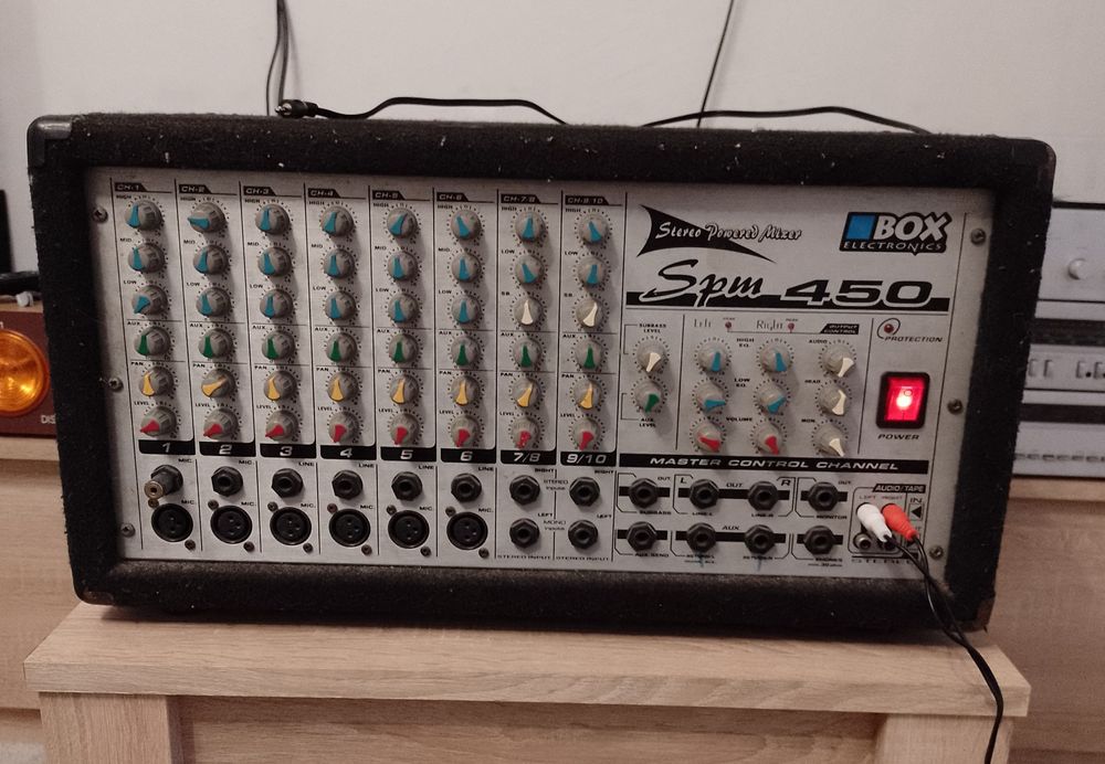 Wzmacniacz estradowy box electronics Spm 450