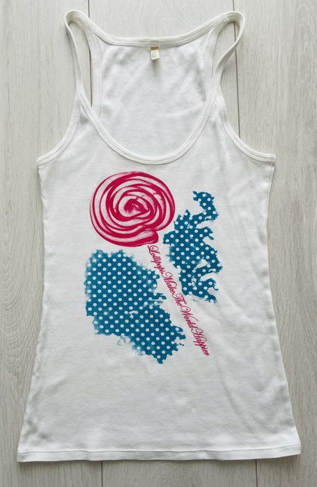 Świetny top firmy BENETTON, roz. XS