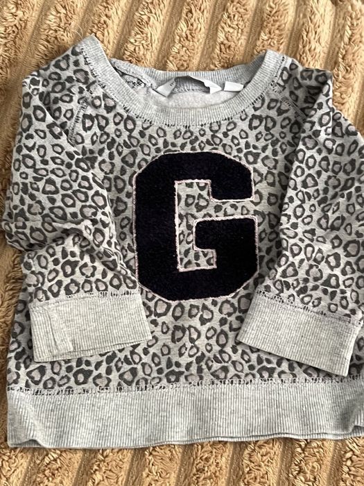 Джемпер светр леопардовий розмір 74-80 см