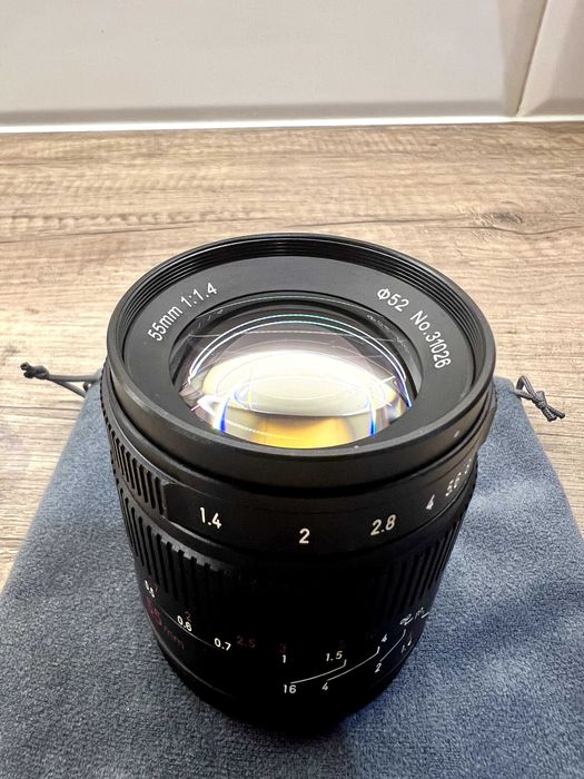 Об’єктив 7artisans 55mm f/1.4 II (EOS-M)