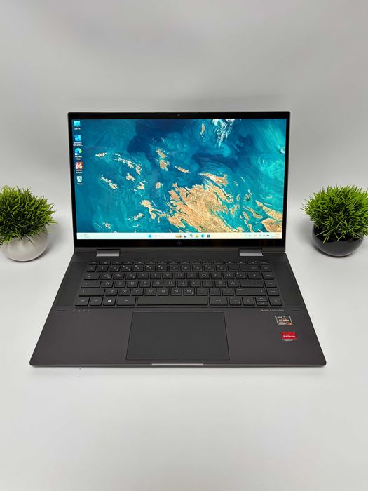 Ноутбук HP ENVY x360 2-in-1/Ryzen 7 5825U/16 DDR4 3200hz/512 SSD/15.6"1 920 × 1080, IPS