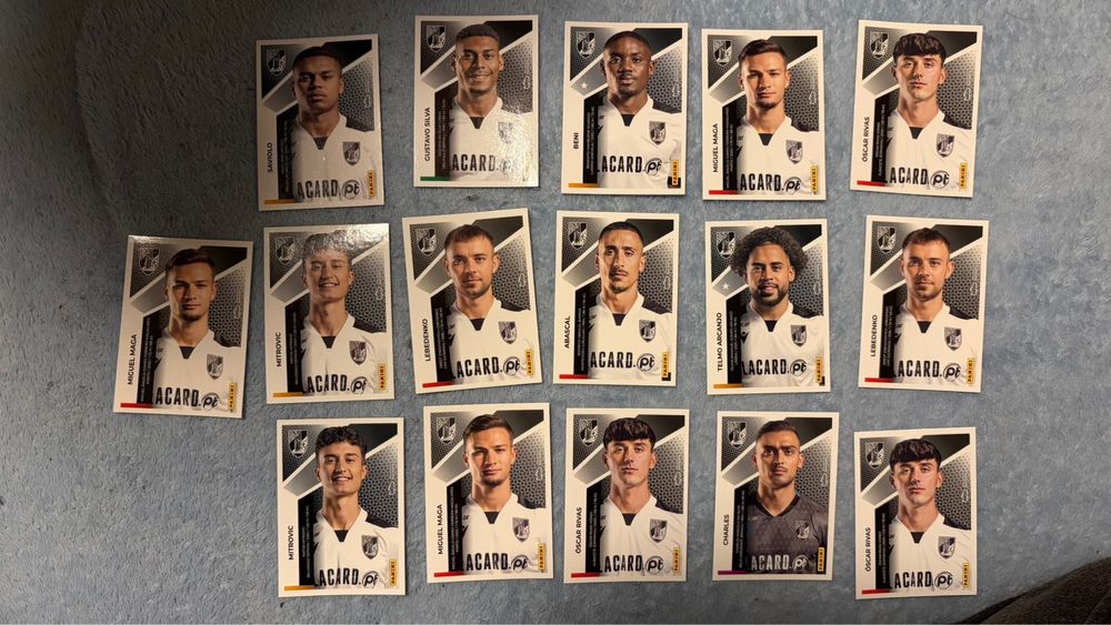 Cromos Liga Bwin edição 2025/2026