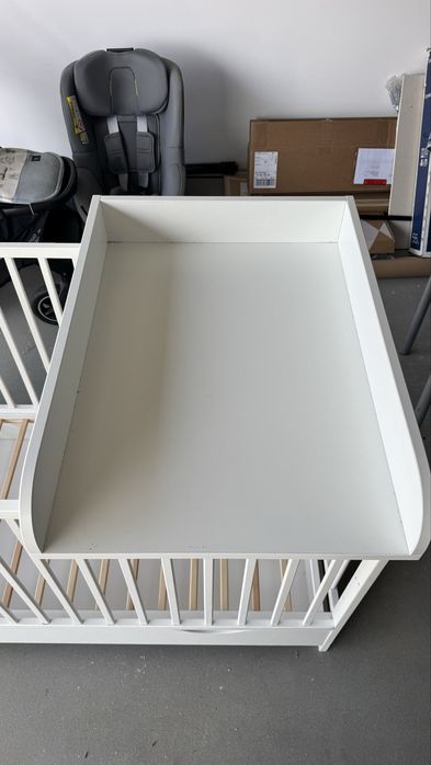 Łóżeczko dziecięce 120x60 z szufladą