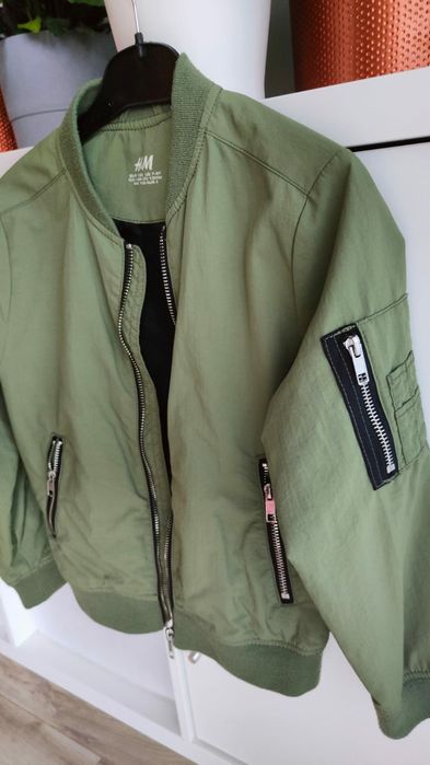 2 kurtki H&M rozm 128