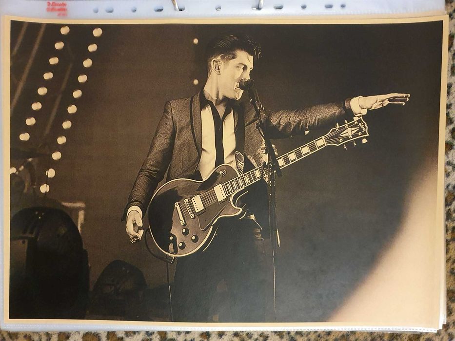 Plakat Alex Turner Arctic Monkeys A3 30x42 Idealny na Prezent