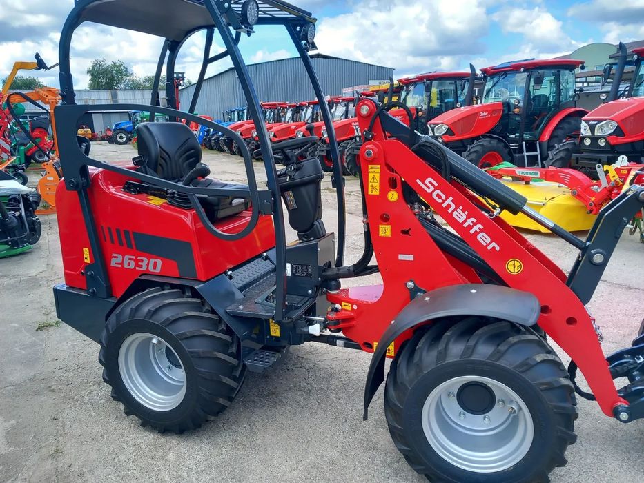 Schaffer 3650T  , Schaffer 2630 z limitowanym silnikiem Kubota 25km 4 cylindry!!!