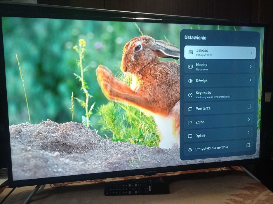 Telewizor Thomson 43UD6306 43" LED 4K, Smart, DVB-T2, dowóz