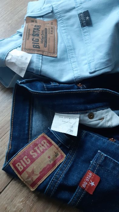 WYPRZEDAŻ! * WRANGLER * LEE * LEVI'S * BIG STAR  /oryginalne   spodnie
