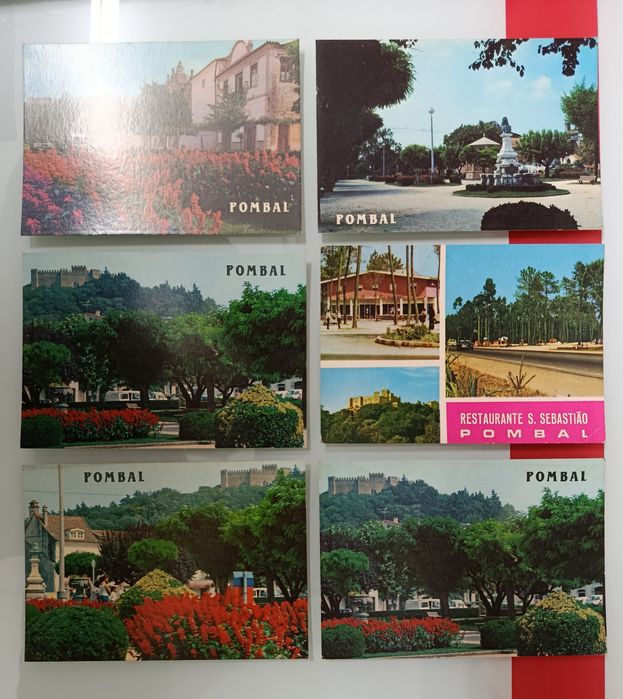 POSTAIS: Bombarral, Pombal, Elvas, T. Vedras , Beja e Castelo Branco