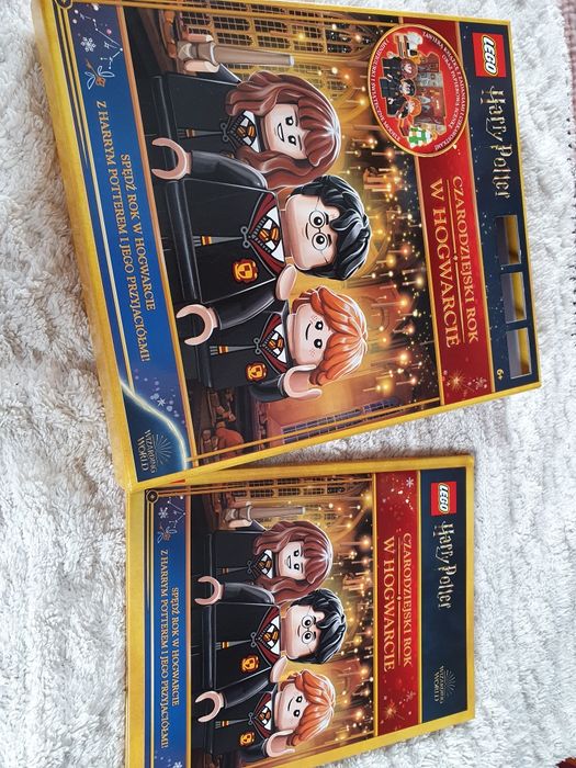 Czarodziejski rok w Hogwarcie ksiazka lego