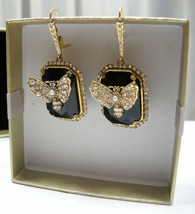 Alexander McQueen kolczyki motyle