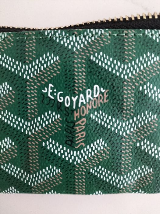 Carteira Goyard Verde