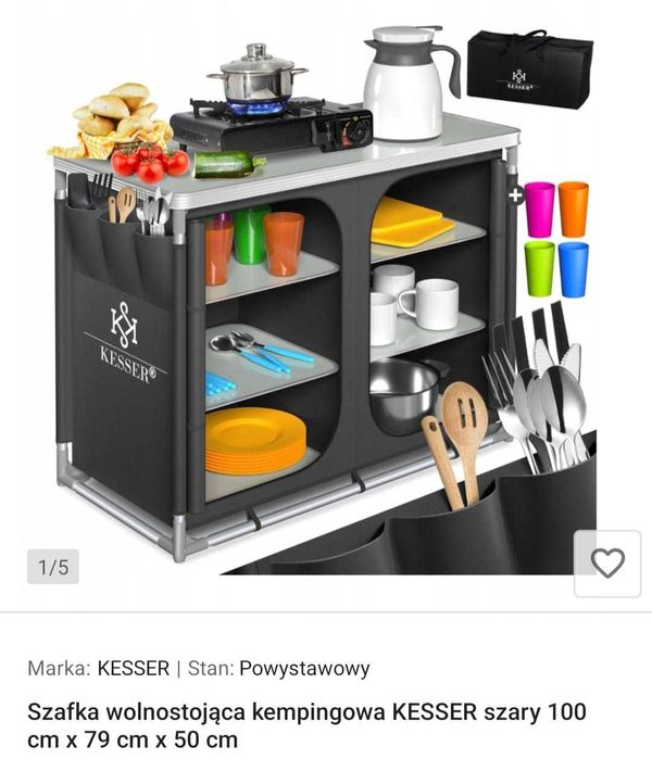 szafka wolnostojaca kempingowa kesser