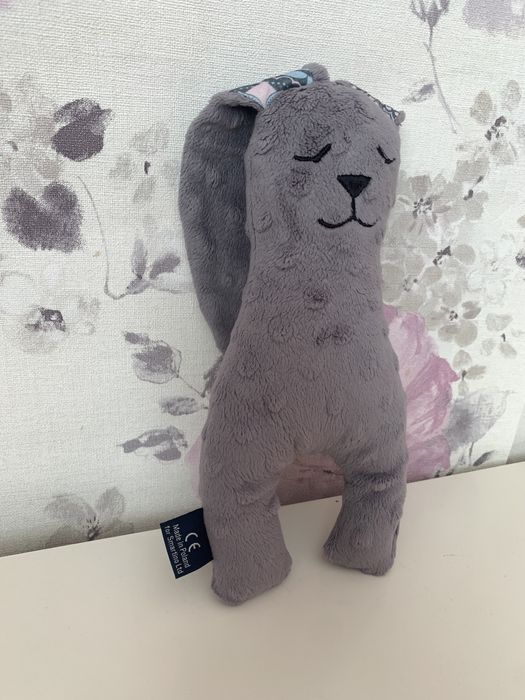 Szary Króliczek La Millou minky zabawka dla dziecka