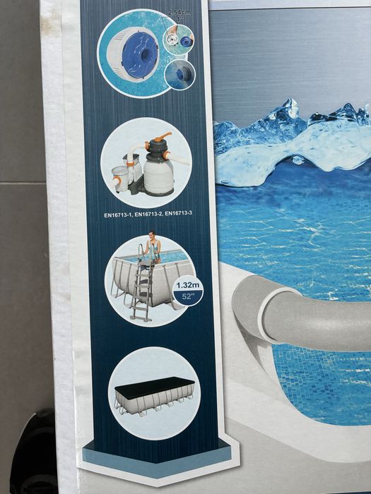 Piscina nova bestway 6.40 x 2.74 x 1.32