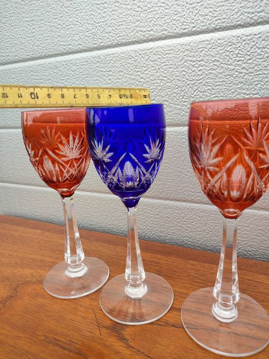 Kryształowy Kieliszek Remer Val Saint Lambert  Kolekcjonerski - Design
