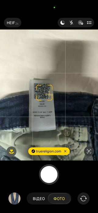 слим фит джинси True Religion оригинал сост 9/10  розмер 36