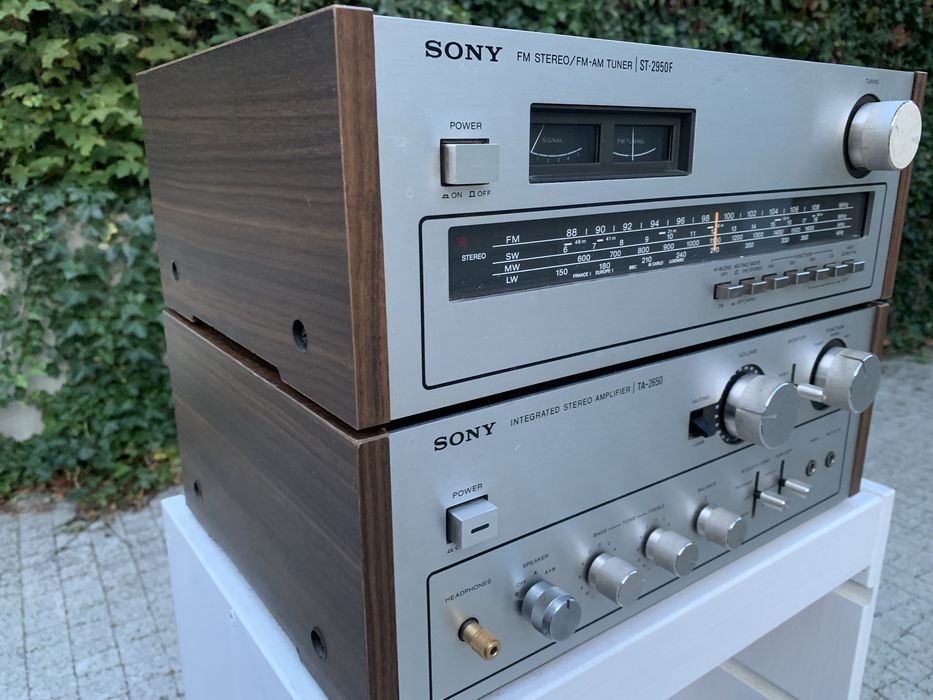 SONY wzmacniacz TA 2650 i tuner ST 2950_zestaw