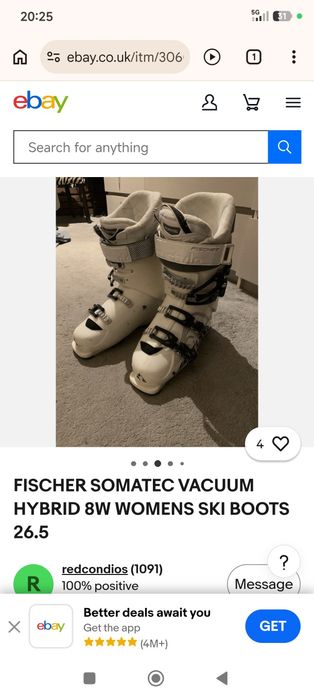 Botas de esqui alpino
