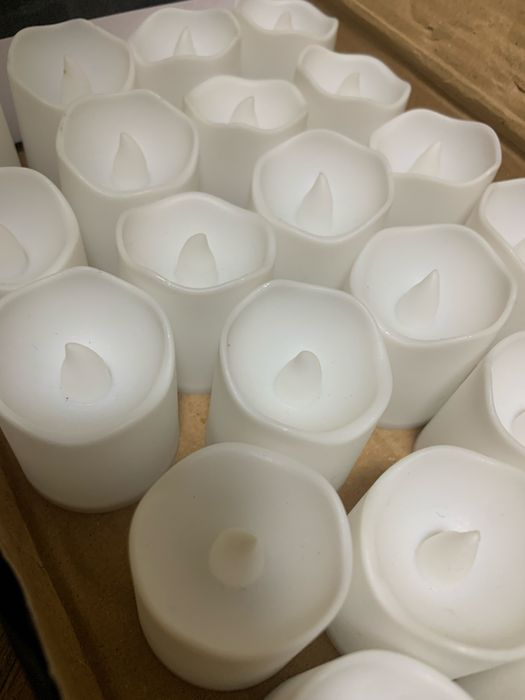 23 лед свічки на батарейках