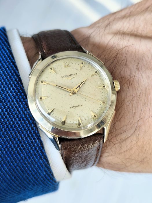 Oryginalny szwajcarski zegarek Longines z 1954 roku