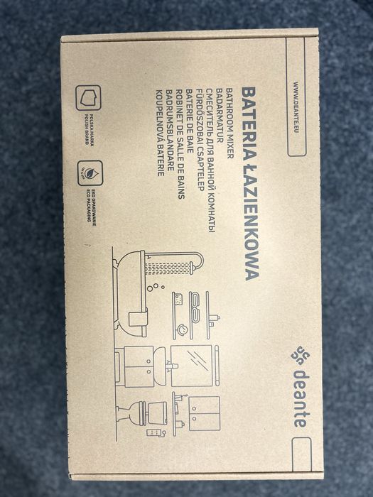 Nowa bateria umywalkowa Deante