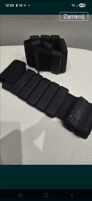 OBCIĄŻNIKI na nadgarstki i kostki