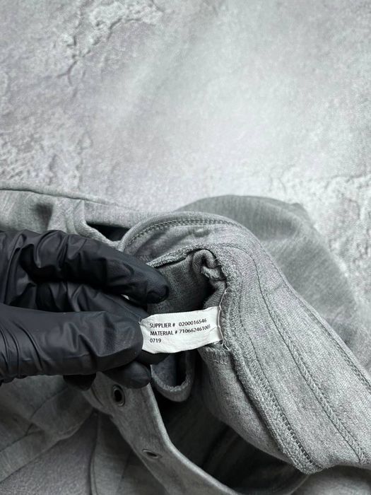 Вінтажні Спортивні Штани Polo Ralph Lauren Поло Ральф Лаурен Великий логотип Колір сірий розмір С