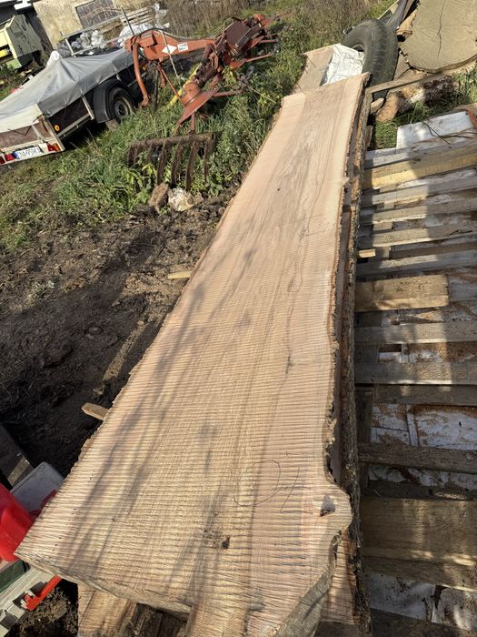 Foszty deski jesionowe 70-60cm szerokosci gr 9 cm