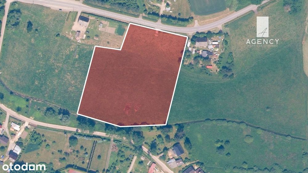 Działka budowlana  1,38 ha