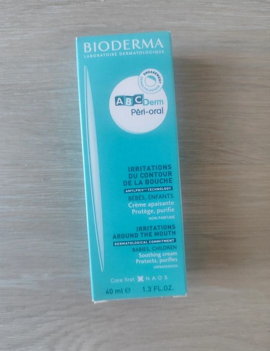 Bioderma ABC Derm Peri Oral Peri-Oral krem 40ml ślina dziecka wysypka