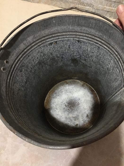 Ведра оцинкованные советских времен 10 л емкость тара