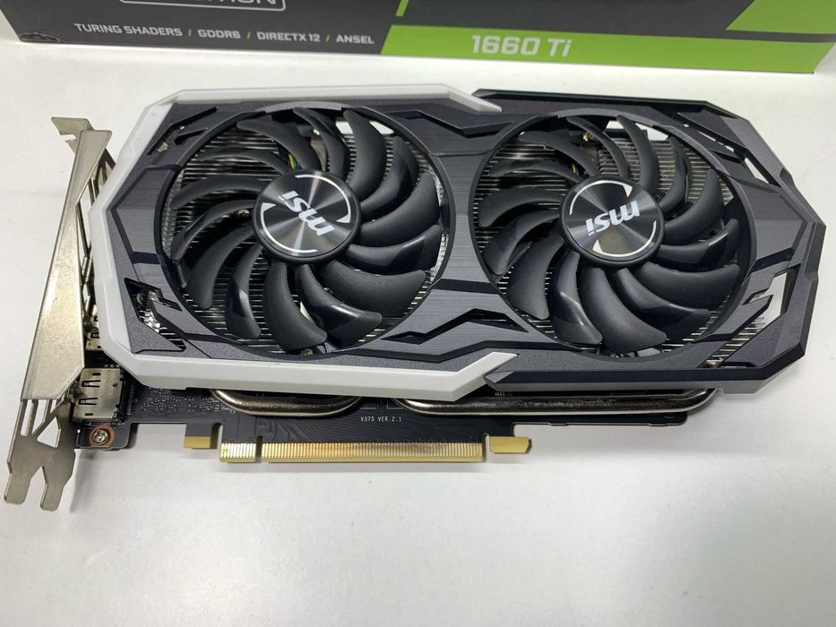Gráfica MSI GeForce GTX 1660 Ti ARMOR OC