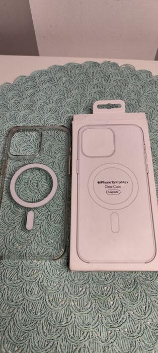 Apple Etui do iPhone 15 Pro Max Apple Magsafe - przezroczyste