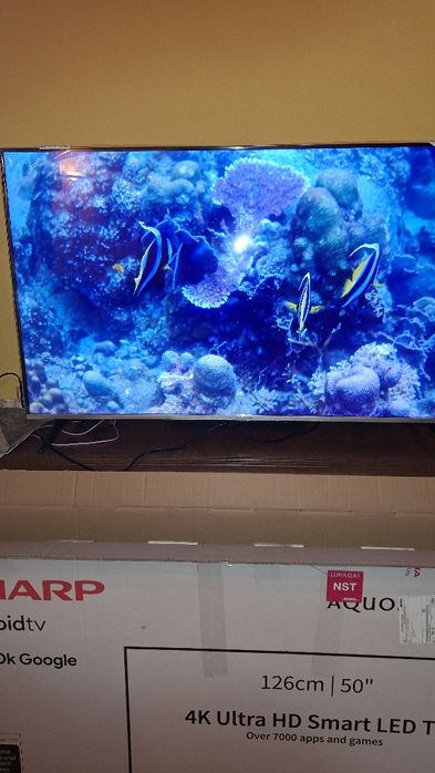 Telewizor  50 cali sharp nowy na gwarancji