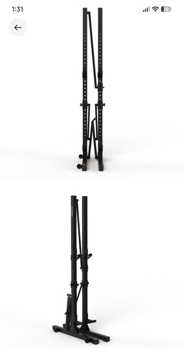 Rack 500 musculação Decathlon