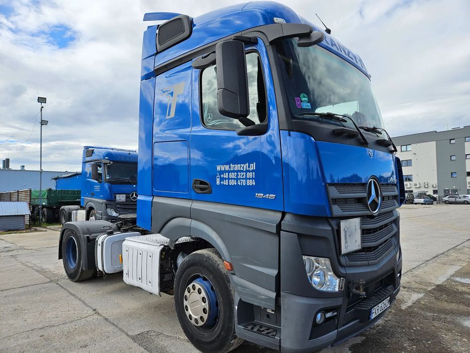 Mercedes-Benz Actros 1846LS Stream Space  Actros 1846LS USZKODZONY Silnik/DEMAGED Engine