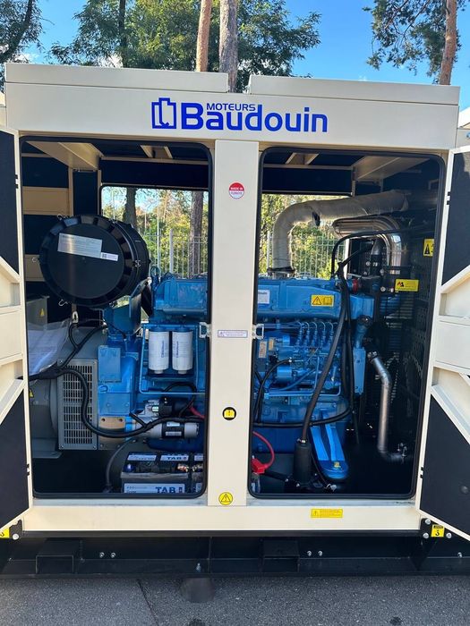 Генератор TMG TMGB-250 (200 кВт) на базі двигуна BAUDAUIN 250 кВа