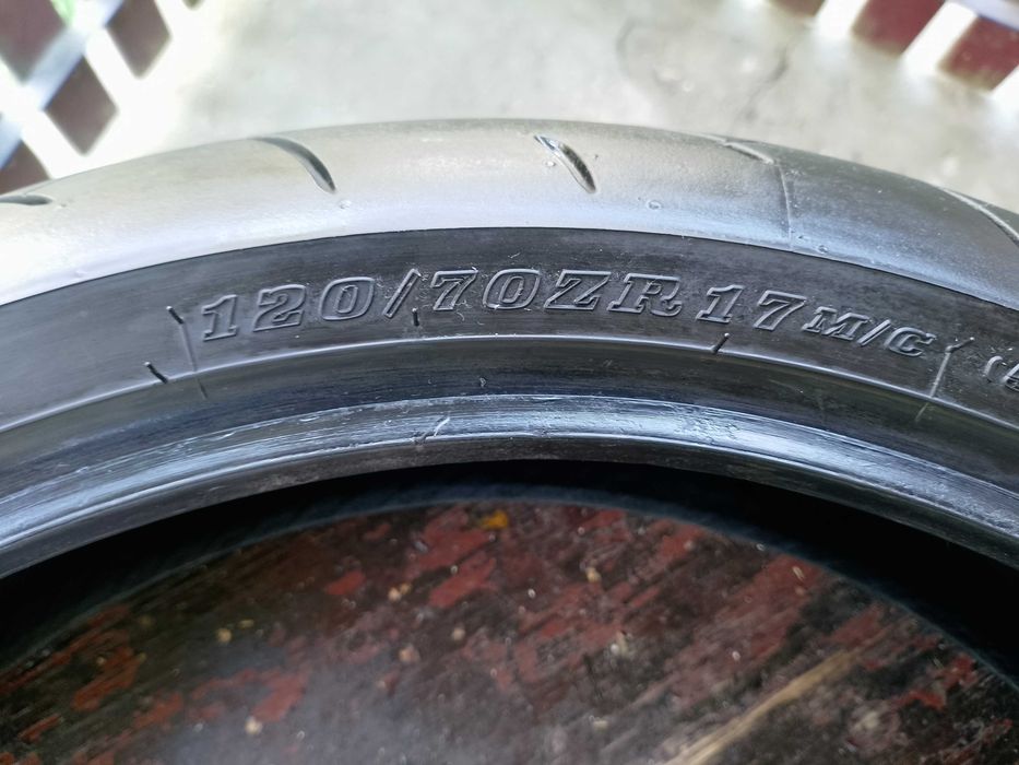 Opony motocyklowe Dunlop komplet 120/70R17, 180/55/R17