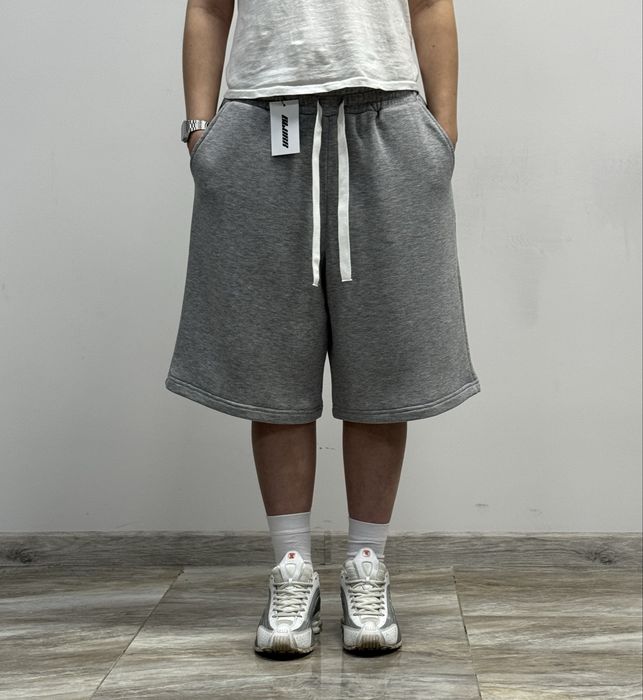 Широкі спортивні шорти BAGGY cotton shorts rap S M L XL широкие котоновые шорты бегги черный серый хаки jaded london