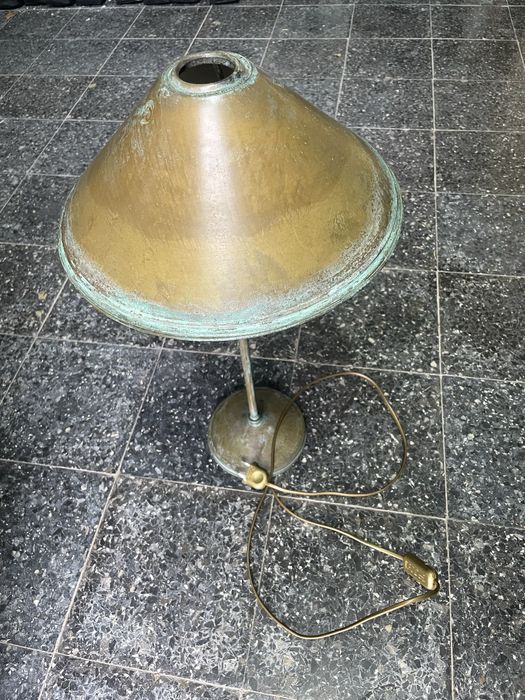 Candeeiro em latão, vintage