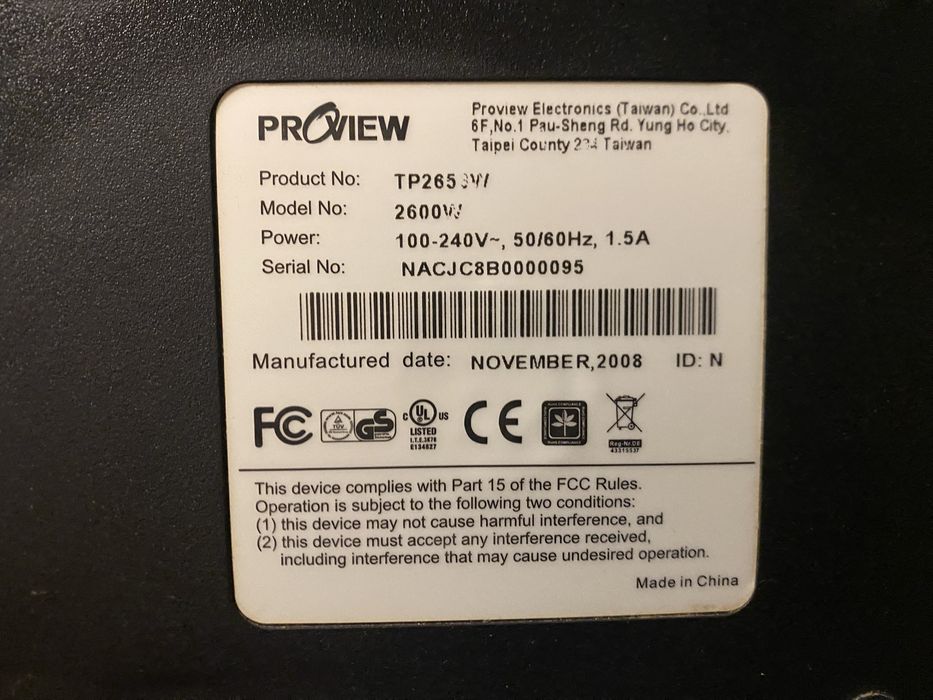 Монитор PROVIEW 27 дюймов