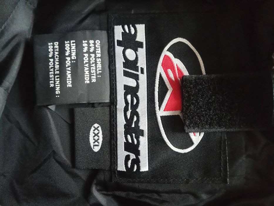 Alpinestars мото куртка с системой вентиляции, полным комплектом защит