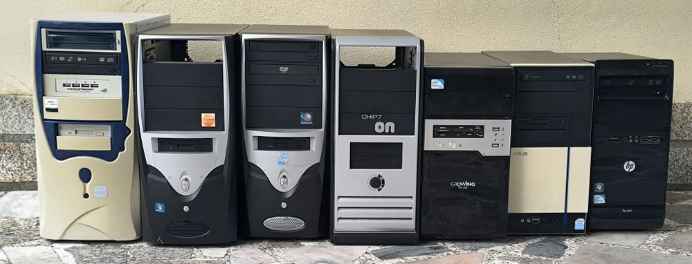 Caixas Vazias (Torres)para Computador de Secretária