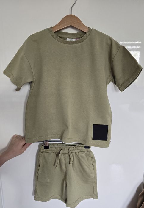 Zara-kpl.bluzka i kr.spodenki dla chłopca r.110cm