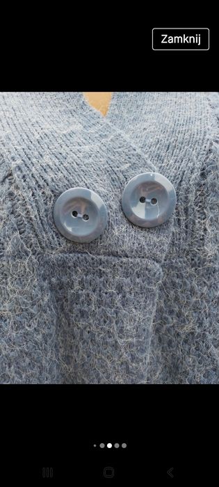 Sweter damski gruby rozmiar M firma ETHELANSTIN