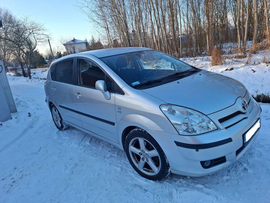 Toyota Corolla Verso Pierwszy właściciel w kraju od 2018, niezawodny wolnossący silnik 1.8