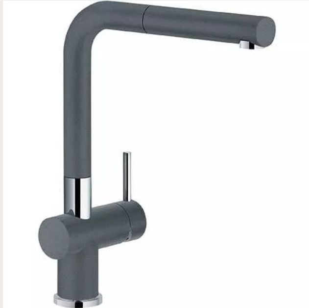 Кухонний змішувач Franke Active сірий камінь, з витяжним виливом
